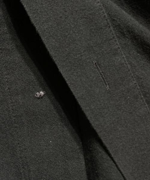 ISSEY MIYAKE（イッセイミヤケ）ISSEY MIYAKE (イッセイミヤケ) バンドカラーシャツ ブラック サイズ:2の古着・服飾アイテム