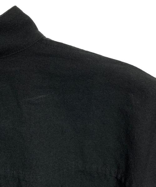 ISSEY MIYAKE（イッセイミヤケ）ISSEY MIYAKE (イッセイミヤケ) バンドカラーシャツ ブラック サイズ:2の古着・服飾アイテム