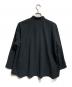 ISSEY MIYAKE (イッセイミヤケ) バンドカラーシャツ ブラック サイズ:2：15000円