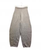 HER.ハー）の古着「コットンウールニットパンツ」｜グレー