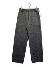 ESLOW（エスロー）の古着「ウールニットパンツ」｜グレー