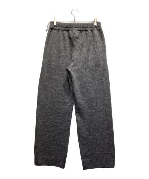 ESLOW（エスロー）ESLOW (エスロー) ウールニットパンツ グレー サイズ:2の古着・服飾アイテム