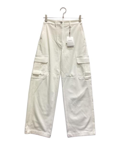 theory（セオリー）theory (セオリー) パンツ ホワイト サイズ:ＸＳ 未使用品の古着・服飾アイテム