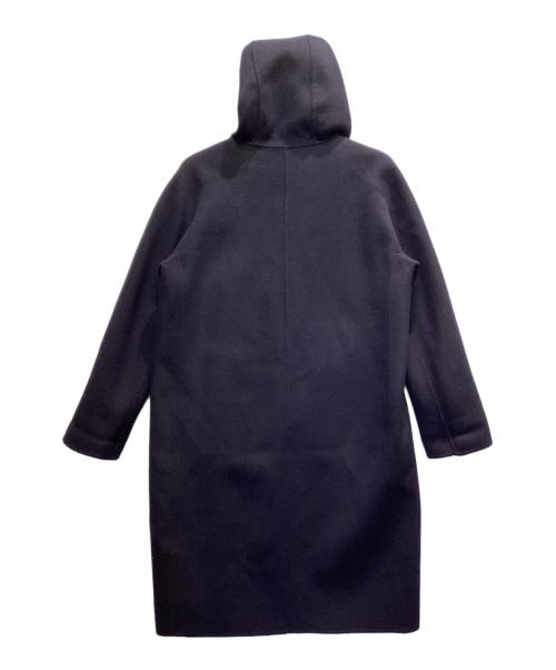 theory（セオリー）theory (セオリー) ウールカシミヤフーデッドコート ネイビー サイズ:Ｐの古着・服飾アイテム