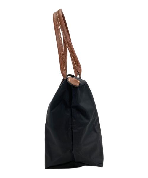 LONGCHAMP（ロンシャン）LONGCHAMP (ロンシャン) 折りたたみトートバッグ ブラックの古着・服飾アイテム