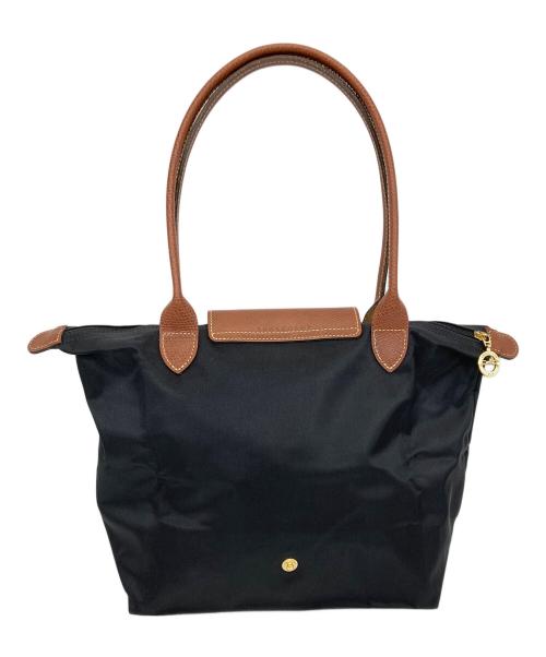 LONGCHAMP（ロンシャン）LONGCHAMP (ロンシャン) 折りたたみトートバッグ ブラックの古着・服飾アイテム