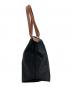 LONGCHAMP (ロンシャン) 折りたたみトートバッグ ブラック：8000円