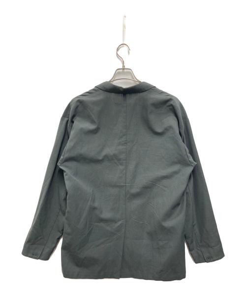 ATON（エイトン）ATON (エイトン) リネン混テーラードジャケット グリーン サイズ:SIZE 4の古着・服飾アイテム