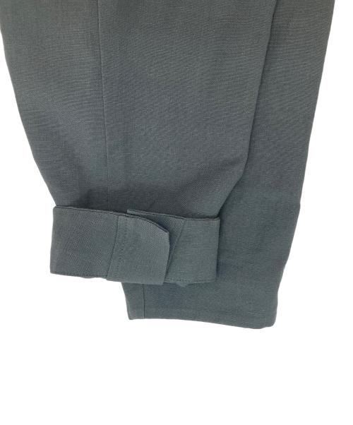ATON（エイトン）ATON (エイトン) リネン混テーラードジャケット グリーン サイズ:SIZE 4の古着・服飾アイテム