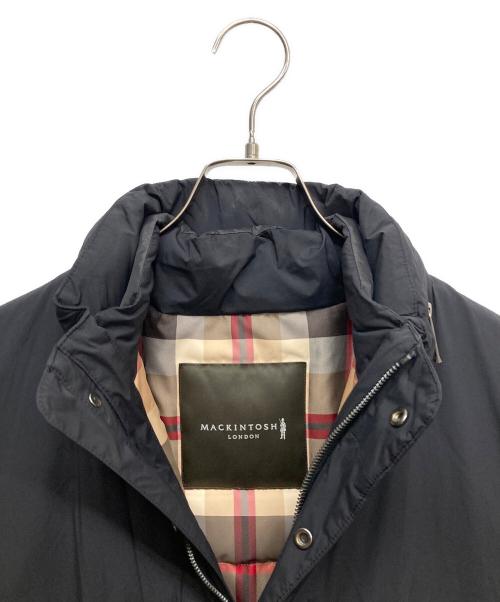 MACKINTOSH LONDON（マッキントッシュ ロンドン）MACKINTOSH LONDON (マッキントッシュ ロンドン) ライナー付きダウンコート ブラック サイズ:40の古着・服飾アイテム