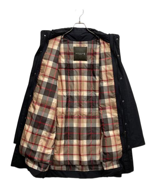 MACKINTOSH LONDON（マッキントッシュ ロンドン）MACKINTOSH LONDON (マッキントッシュ ロンドン) ライナー付きダウンコート ブラック サイズ:40の古着・服飾アイテム