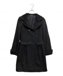 Max Mara Studio（マックスマーラ ストゥディオ）の古着「ウールコート」｜ブラック