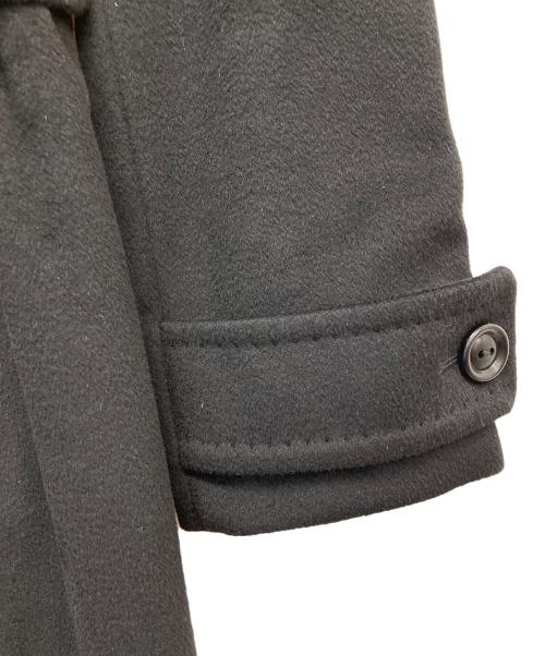 Max Mara Studio（マックスマーラ ストゥディオ）MAX MARA STUDIO (マックスマーラ ストゥディオ) ウールコート ブラック サイズ:38の古着・服飾アイテム