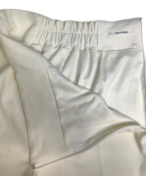 eimy istoire（エイミーイストワール）eimy istoire (エイミーイストワール) BELL SILHOUETTE PANTS ホワイト サイズ:36の古着・服飾アイテム