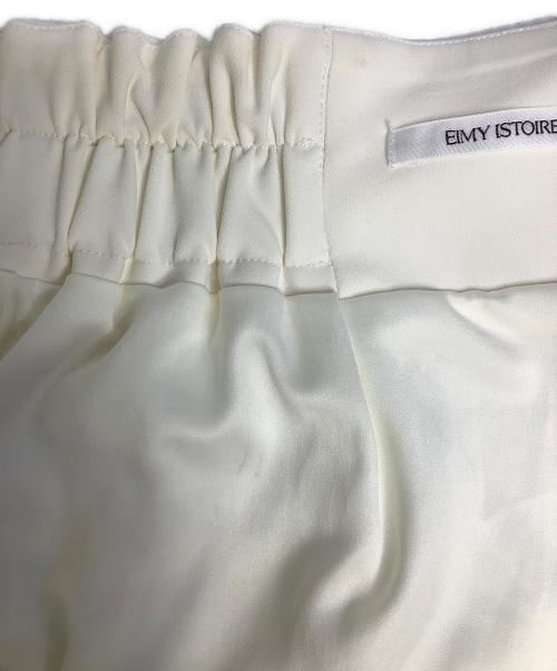 eimy istoire（エイミーイストワール）eimy istoire (エイミーイストワール) BELL SILHOUETTE PANTS ホワイト サイズ:36の古着・服飾アイテム