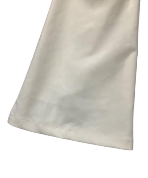 eimy istoire（エイミーイストワール）eimy istoire (エイミーイストワール) BELL SILHOUETTE PANTS ホワイト サイズ:36の古着・服飾アイテム