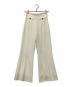 eimy istoire（エイミーイストワール）の古着「BELL SILHOUETTE PANTS」｜ホワイト