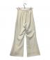 中古・古着 eimy istoire (エイミーイストワール) BELL SILHOUETTE PANTS ホワイト サイズ:36：8000円