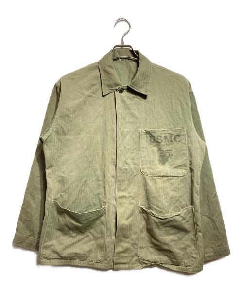 USMC（ユーエスエムシー）USMC (ユーエスエムシー) 40'S P-41 HBTジャケット/HBT Jacket カーキ サイズ:不明の古着・服飾アイテム