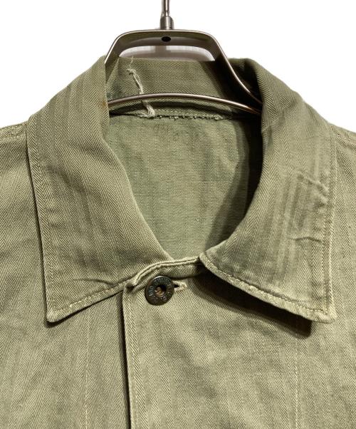 USMC（ユーエスエムシー）USMC (ユーエスエムシー) 40'S P-41 HBTジャケット/HBT Jacket カーキ サイズ:不明の古着・服飾アイテム