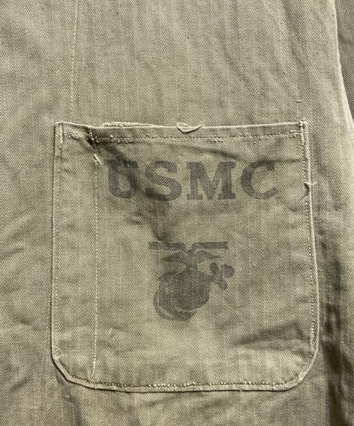 USMC（ユーエスエムシー）USMC (ユーエスエムシー) 40'S P-41 HBTジャケット/HBT Jacket カーキ サイズ:不明の古着・服飾アイテム