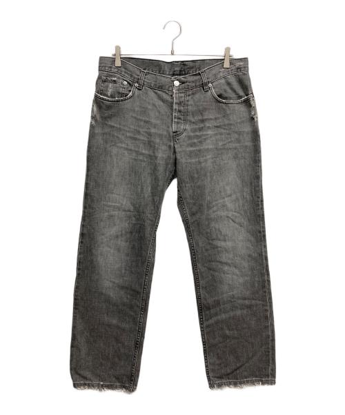 HELMUT LANG（ヘルムートラング）HELMUT LANG (ヘルムートラング) faded black denim グレー サイズ:W34の古着・服飾アイテム