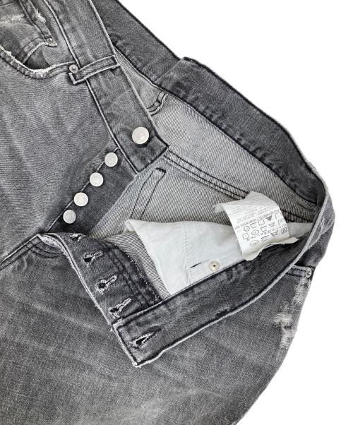 HELMUT LANG（ヘルムートラング）HELMUT LANG (ヘルムートラング) faded black denim グレー サイズ:W34の古着・服飾アイテム