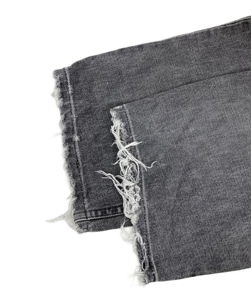 HELMUT LANG（ヘルムートラング）HELMUT LANG (ヘルムートラング) faded black denim グレー サイズ:W34の古着・服飾アイテム