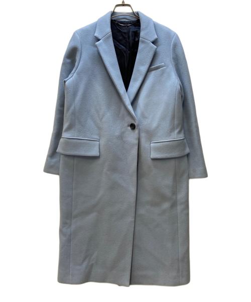 ADORE（アドーア）ADORE (アドーア) ウールチェスターコート ライトブルー サイズ:36の古着・服飾アイテム