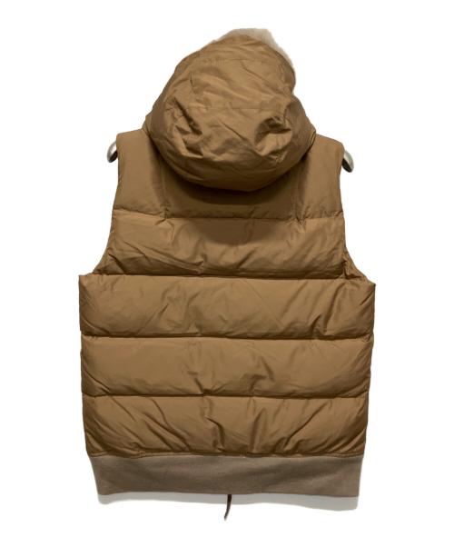 UNDERCOVERISM（アンダーカバーイズム）UNDERCOVERISM (アンダーカバーイズム) コヨーテファーダウンベスト ブラウン サイズ:2の古着・服飾アイテム
