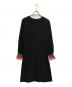 PAUL SMITH (ポールスミス) カラーコントラストカフスワンピース ブラック サイズ:40：7000円