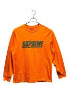 SUPREMEシュプリーム）の古着「Studded L/S Top Tee」｜オレンジ