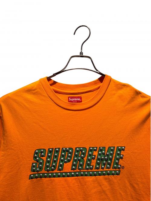 SUPREME（シュプリーム）SUPREME (シュプリーム) Studded L/S Top Tee オレンジ サイズ:Lの古着・服飾アイテム