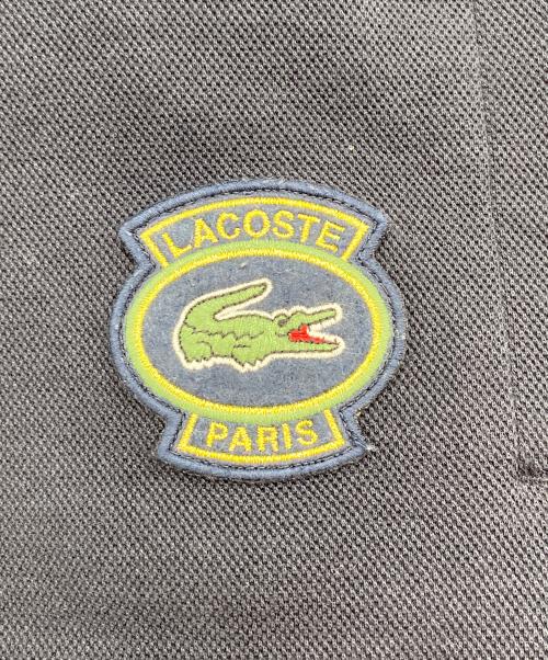 LACOSTE（ラコステ）LACOSTE (ラコステ) ダブルフェイス鹿の子地トラックパンツ ネイビー サイズ:Mの古着・服飾アイテム