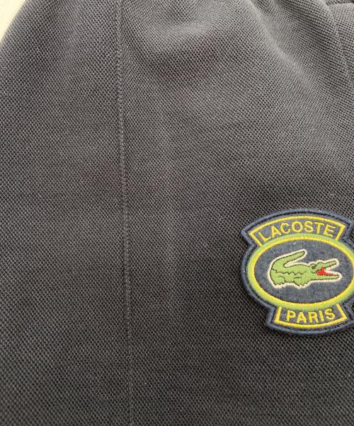 LACOSTE（ラコステ）LACOSTE (ラコステ) ダブルフェイス鹿の子地トラックパンツ ネイビー サイズ:Mの古着・服飾アイテム