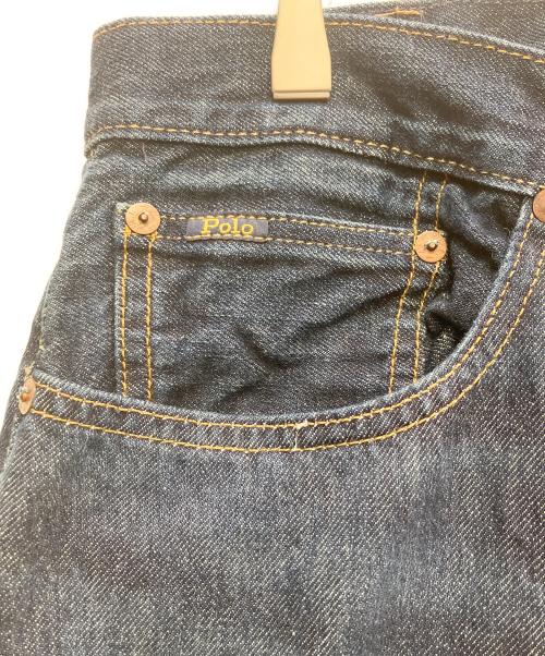 POLO RALPH LAUREN（ポロ・ラルフローレン）POLO RALPH LAUREN (ポロ・ラルフローレン) POLO RALPH LAUREN ストレートデニムパンツ インディゴ サイズ:W32×L30の古着・服飾アイテム