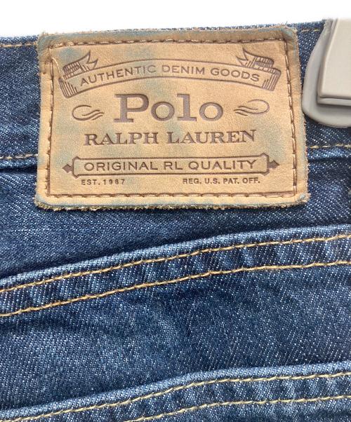 POLO RALPH LAUREN（ポロ・ラルフローレン）POLO RALPH LAUREN (ポロ・ラルフローレン) POLO RALPH LAUREN ストレートデニムパンツ インディゴ サイズ:W32×L30の古着・服飾アイテム