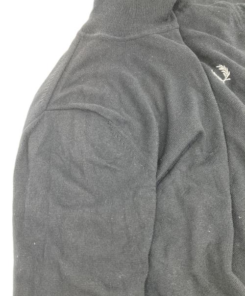 FRED PERRY（フレッドペリー）FRED PERRY (フレッドペリー) ロールネックニット ネイビー サイズ:Sの古着・服飾アイテム