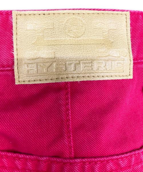 Hysteric Glamour（ヒステリックグラマー）Hysteric Glamour (ヒステリックグラマー) カラーデニム ショッキングピンク サイズ:SIZE 27の古着・服飾アイテム