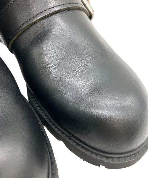 KADOYA（カドヤ）KADOYA (カドヤ) バイカーブーツ ブラック サイズ:27.5の古着・服飾アイテム
