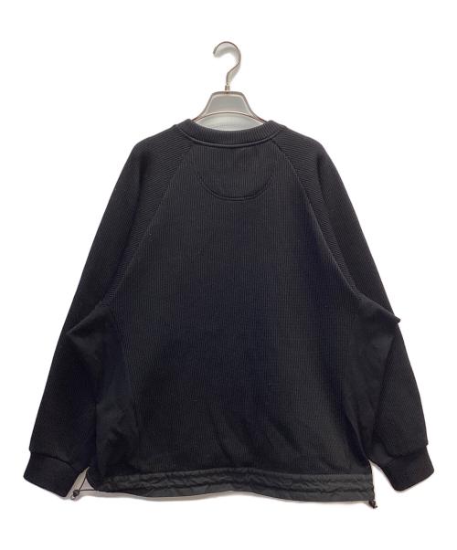 WHITE MOUNTAINEERING（ホワイトマウンテ二アニング）WHITE MOUNTAINEERING (ホワイトマウンテ二アニング) JERSEY RAGLAN PULLOVER ブラック サイズ:1の古着・服飾アイテム