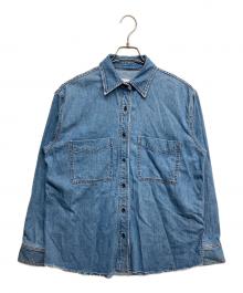 ASKKNY（アスクニューヨーク）の古着「OVERSIZED DENIM SHIRT」｜インディゴ