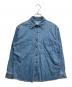 ASKKNY（アスクニューヨーク）の古着「OVERSIZED DENIM SHIRT」｜インディゴ