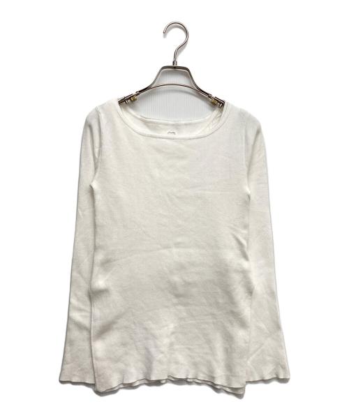 Ameri（アメリ）AMERI (アメリ) HEART TANK KNIT SET TOP アイボリー サイズ:Fの古着・服飾アイテム