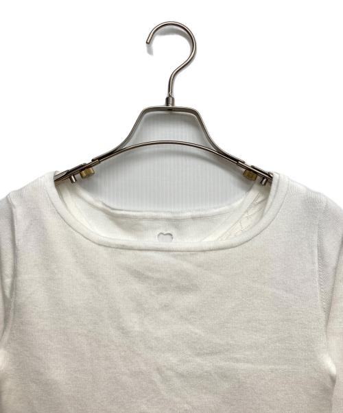 Ameri（アメリ）AMERI (アメリ) HEART TANK KNIT SET TOP アイボリー サイズ:Fの古着・服飾アイテム