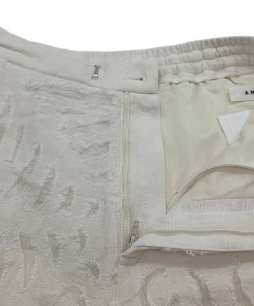 Ameri（アメリ）AMERI (アメリ) ATHENA CUT WORK PANTS アイボリー サイズ:S 未使用品の古着・服飾アイテム