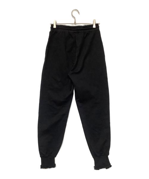 Bibiy.（ビビィ）Bibiy. (ビビィ) フリルスウェットパンツ ブラック サイズ:FREEの古着・服飾アイテム