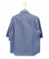 AURALEE (オーラリー) SUVIN HIGH COUNT CLOTH STRIPE HALF SLEEVED SHIRT ブルー サイズ:3：28000円