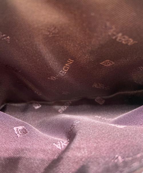 印傳屋（インデンヤ）印傳屋 (インデンヤ) ショルダーバッグ ボルドーの古着・服飾アイテム