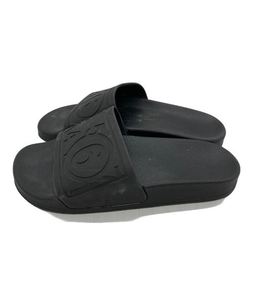 MM6 Maison Margiela（エムエムシックスメゾンマルジェラ）MM6 Maison Margiela (エムエムシックスメゾンマルジェラ) スライドサンダル ブラック サイズ:37の古着・服飾アイテム